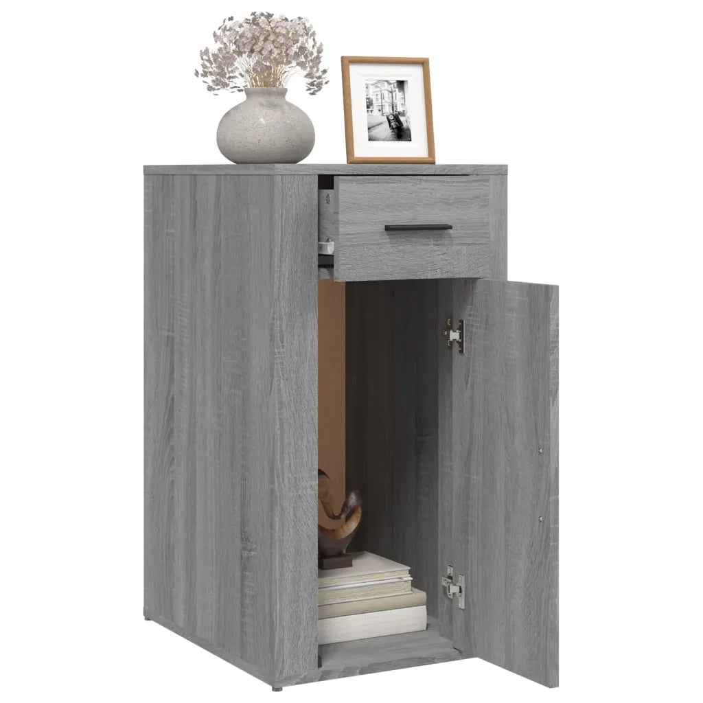 Mobile Scrivania grigio sonoma 40x49x75 cm Legno Multistrato 816798