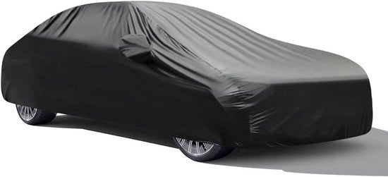 Telaio di protezione auto per garage sotterranea o esposizione auto, impermeabile, elastico, nero, per uso interno ed esterno.