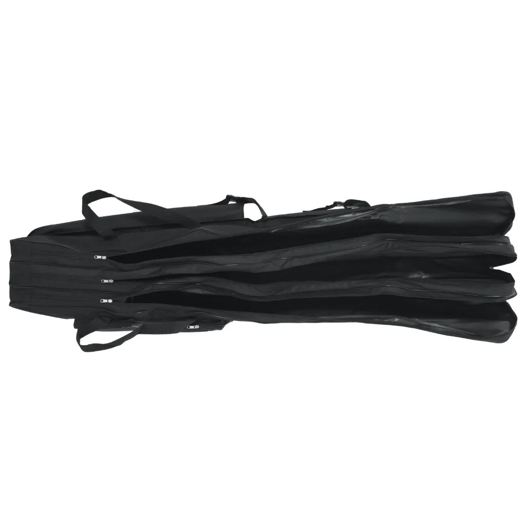 Borsa per Canna da Pesca Nera 150 cm in Tessuto Oxford