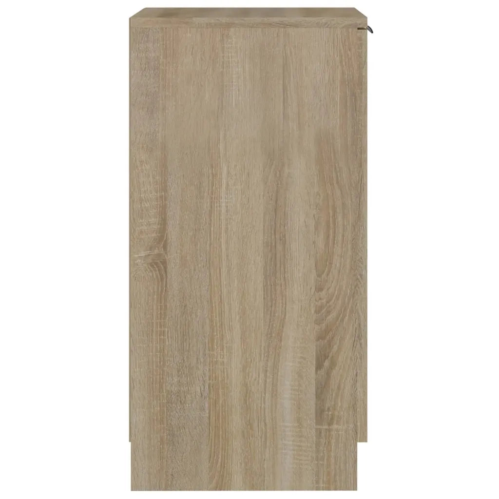 Scarpiera-Scaffale per scarpe Rovere Sonoma 30x35x70 cm in Legno Multistrato