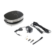 Compressore d'aria con touch screen, batteria da 2500 mAh, pressione massima 8,27 Bar, tensione di alimentazione 12,6 V/1 A, wireless Breckner Germany
