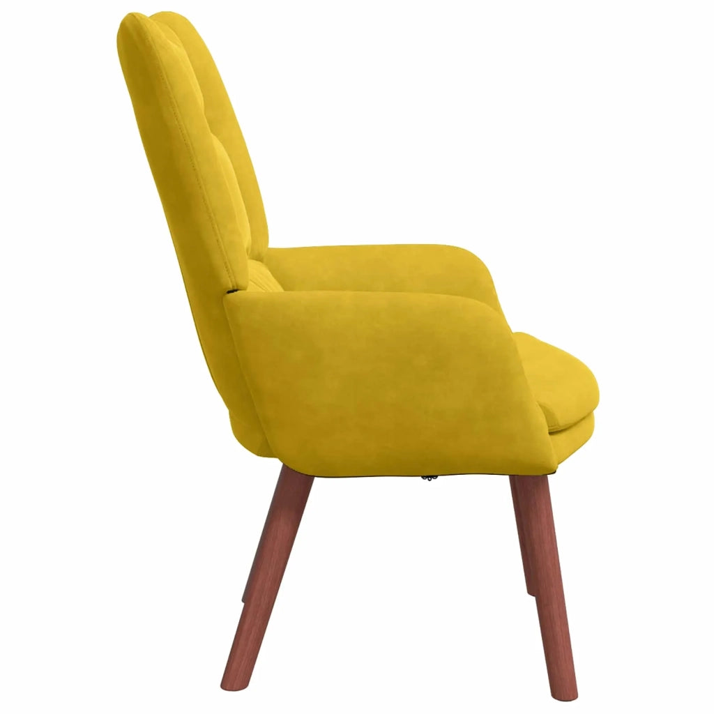 Poltrona-Poltroncina Giallo 63 x 67 x 94 cm Velluto 992583