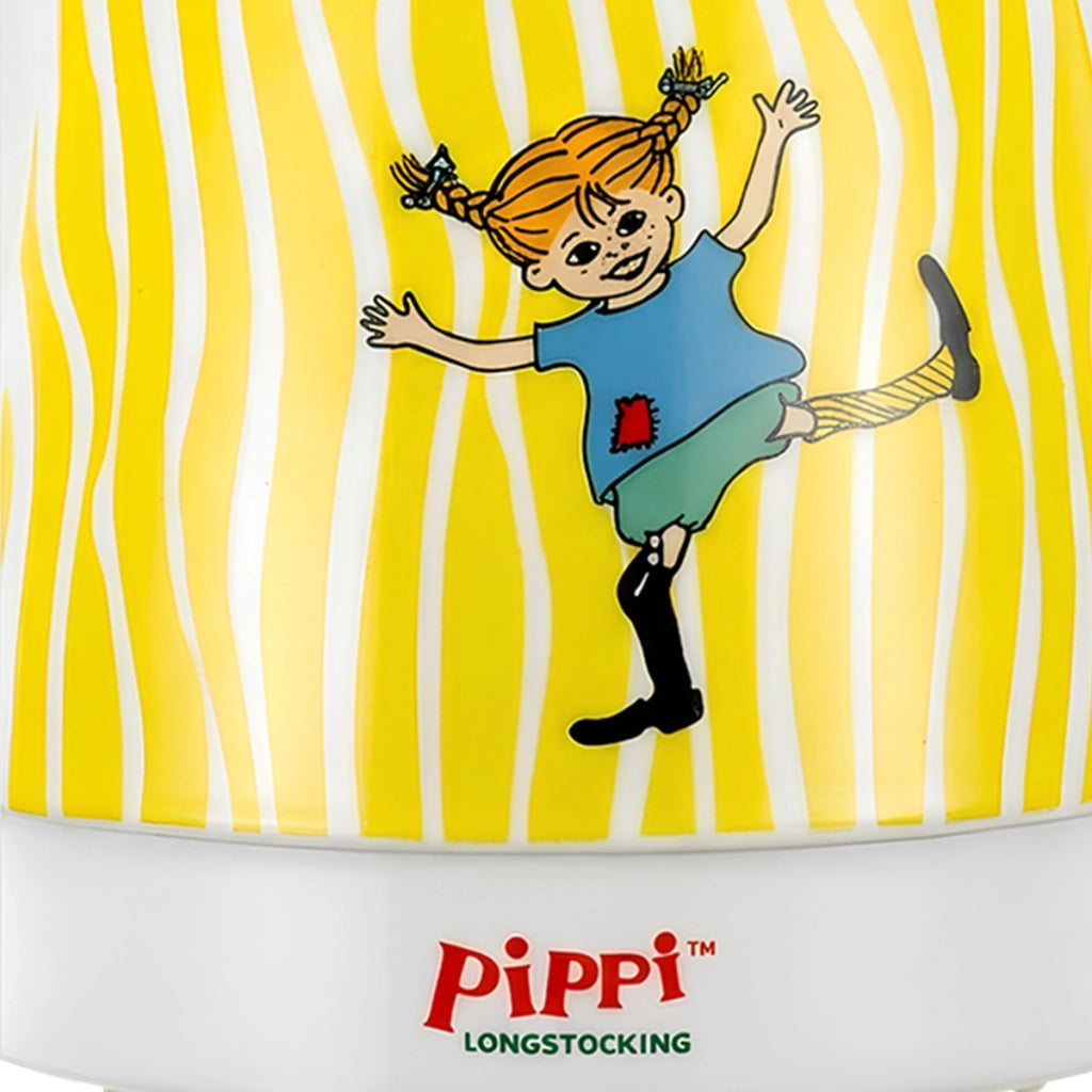 Bollitore in Ceramica 0,8L 1750W con Spegnimento Automatico dal Design Happy Pippi Bianco / Giallo Pippi