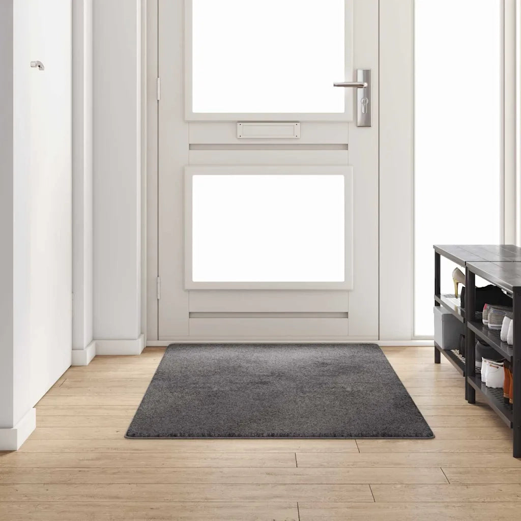 Runner in Moquette | Runner Tappeto Grigio 100 x 200 cm 100% Polipropilene Tuft