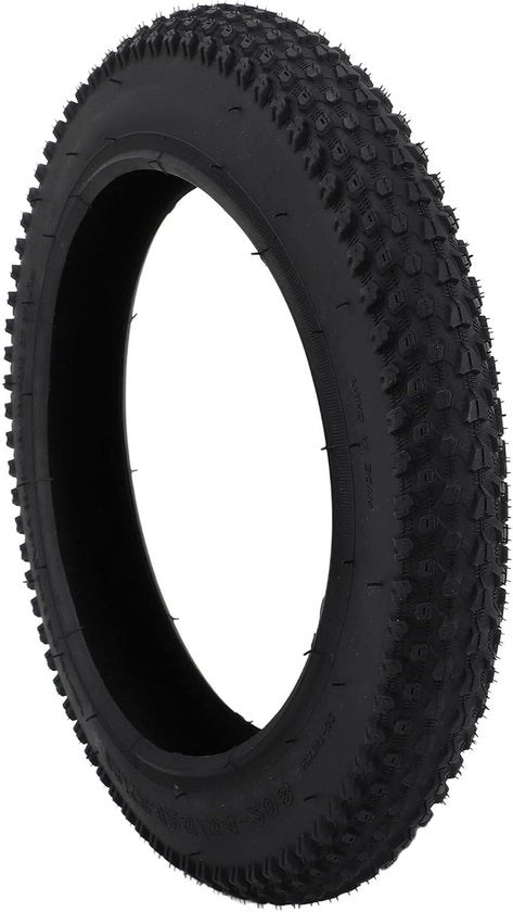 Pneumatico esterno per bicicletta in gomma resistente e robusto, sostituzione accessori bicicletta con parole chiave necessarie. 

Dimensioni: 12x2.125/54-203