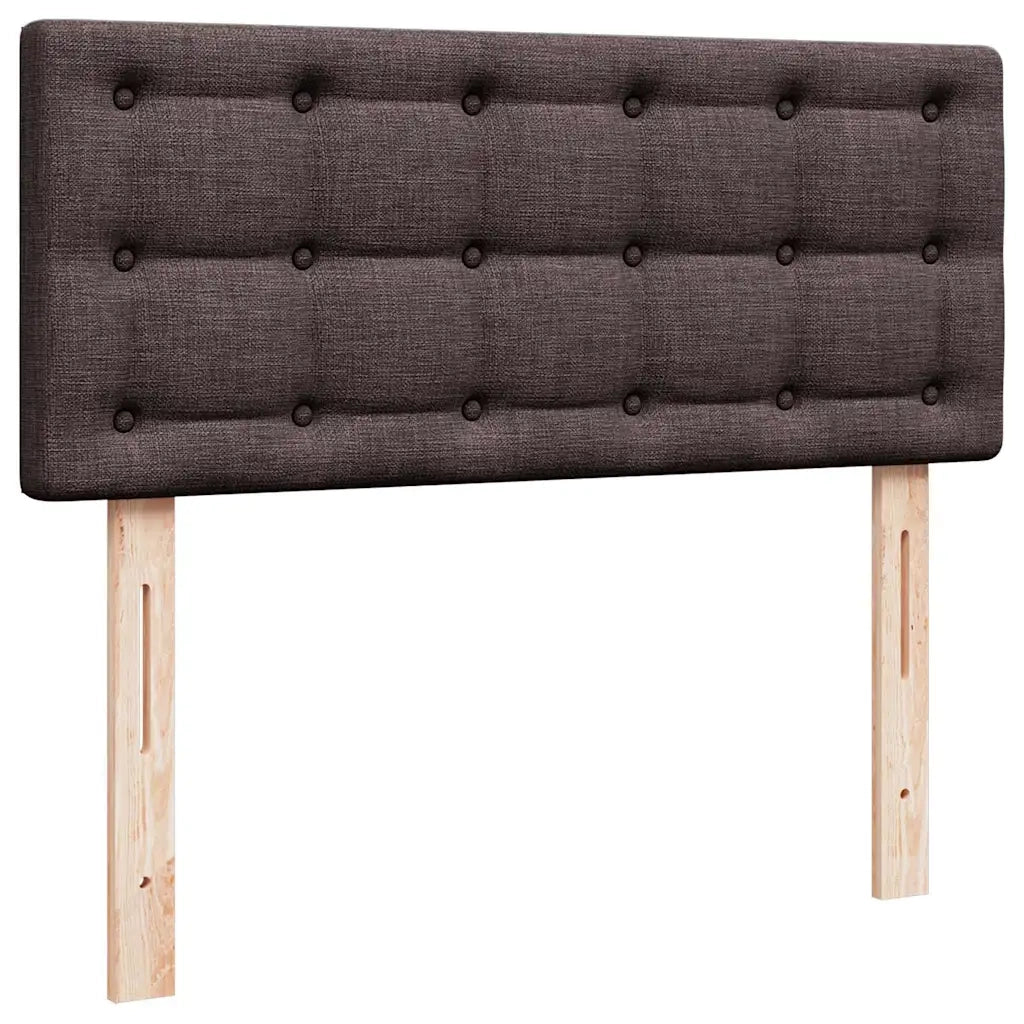 Struttura Letto Pouf con Materasso 80x200 cm in Tessuto 3311611