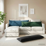 Federa HOUTEN Nero 40 x 145 cm Velluto 917152