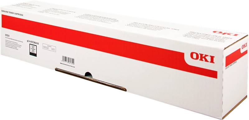 ORIGINAL OKI toner nero 45536416 C911/931 ~24000 Seiten