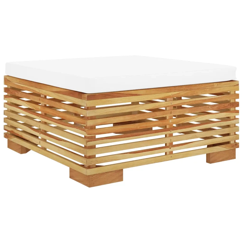 Set Divani da Giardino 6 pz con Cuscini Legno Massello di Teak 3100857