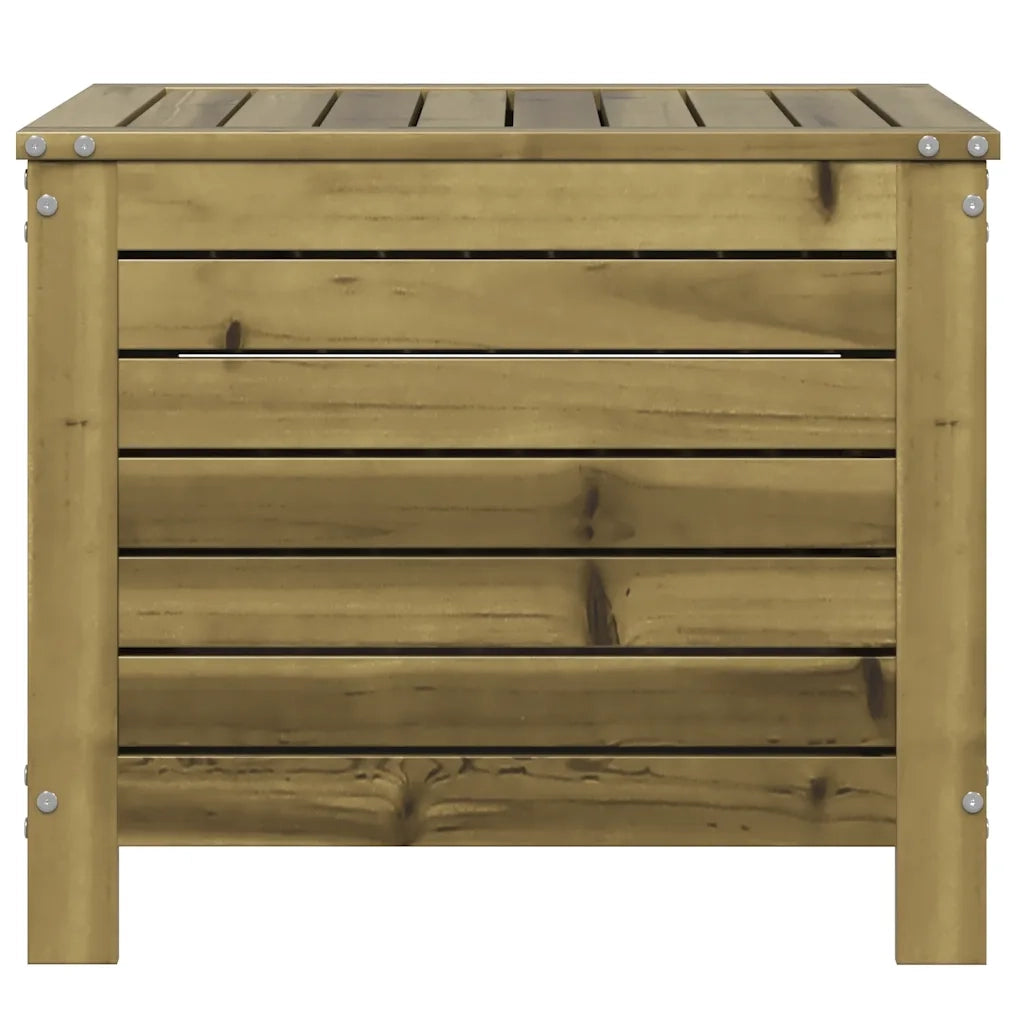 Poggiapiedi da Giardino 62x63,5x53,5cm Legno Impregnato di Pino CFW4663463