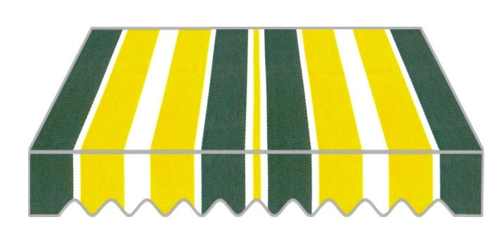 TENDA DA SOLE A CADUTA STRUTTURA ALLUMINIO CM.200X250H DISEGNO P3002 BALCONE