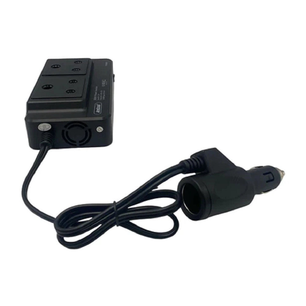 Trade Shop - Inverter Di Alimentazione Auto 300w Con 2 Porte Usb Per Caricabatterie Q-cc8200 -