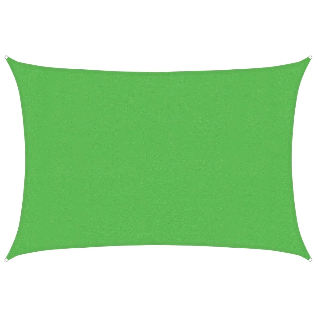 Vela Parasole 160 g/mÂ² Verde Chiaro 3x4,5 m in HDPE