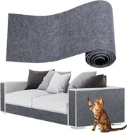 Krabmat autoadesivo per gatti - Protezione per divani, muri e mobili - Grigio scuro - 200 x 40 cm