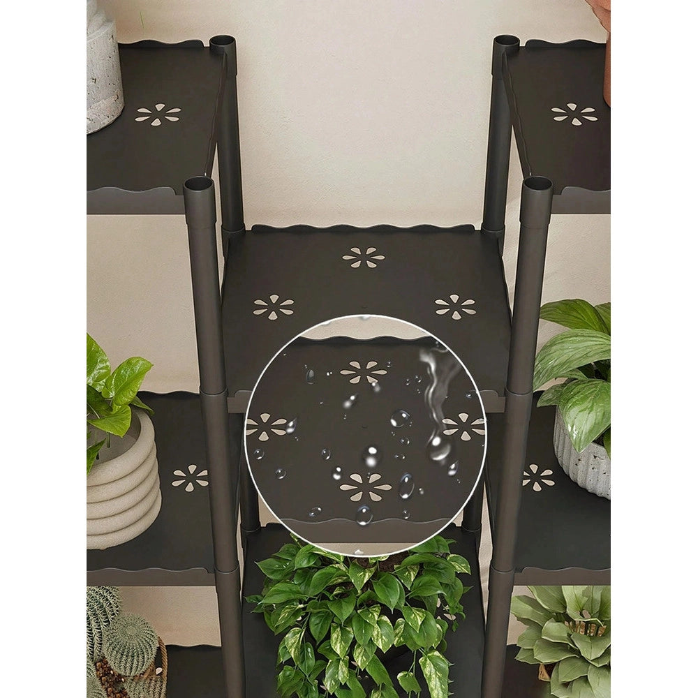 Trade Shop - Mobile Multistrato Per Terrazza Cortile Balcone Uso Interno Mensola Per Vasi Fiori Piante -