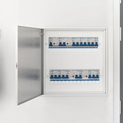 vidaXL Pannello di Accesso Bianco 60 x 60 cm Acciaio