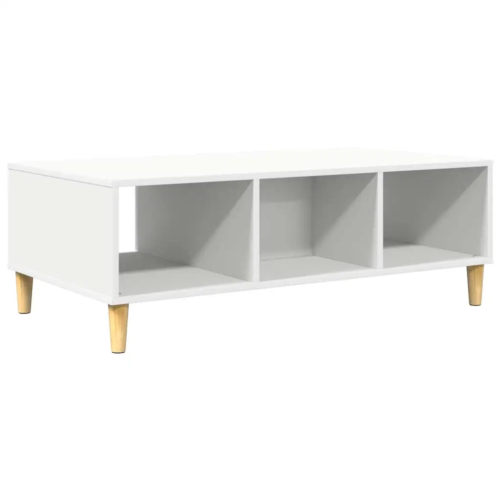vidaXL Tavolino da salotto Bianco 102 x 55 x 35 cm