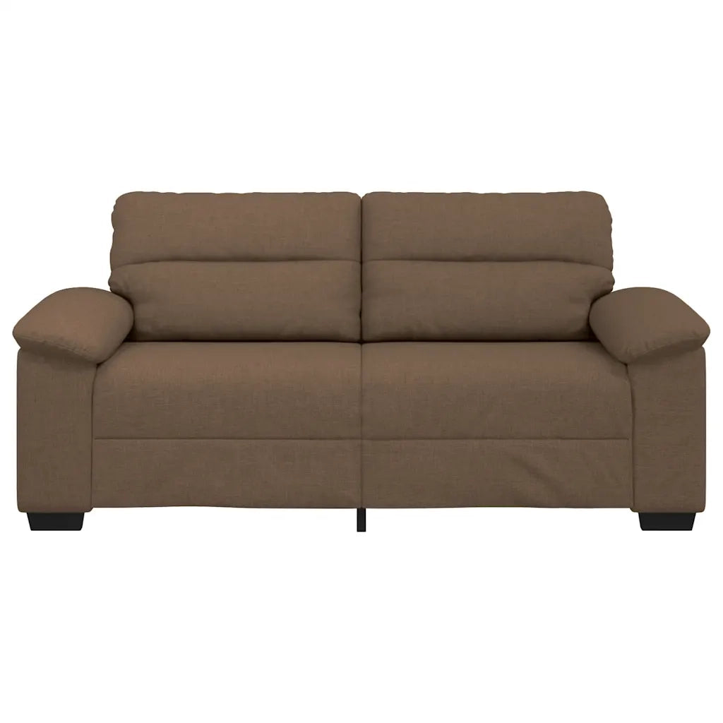 Divano a 2 Posti Marrone 180x81x84 cm in Tessuto 4105311