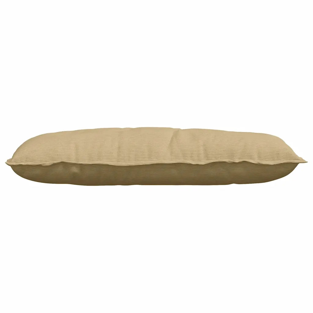 Cuscino per Schiena Grigio Verde 100 x 50 cm Tessuto in Cords 42014783
