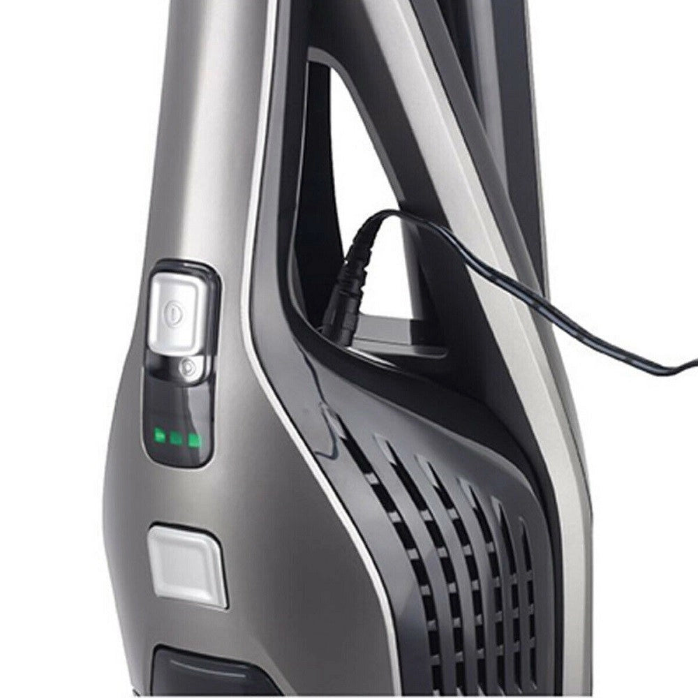 Trade Shop - Aspirapolvere Elettrico Ricaricabile 2 In 1 Scopa Senza Sacco 14,8v Royalty Line -
