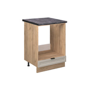 Vicco Mobile per forno da incasso GrigioBeige 60 cm , PL Antracite