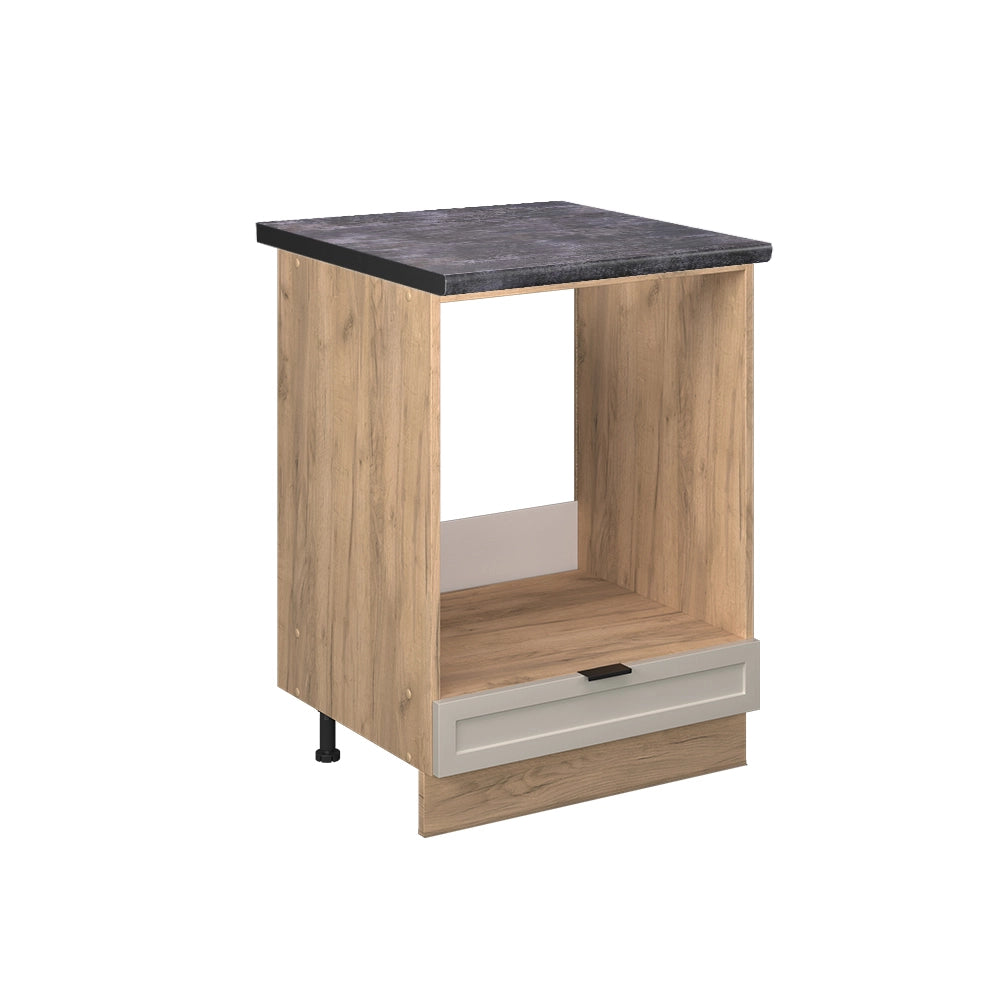 Vicco Mobile per forno da incasso GrigioBeige 60 cm , PL Antracite