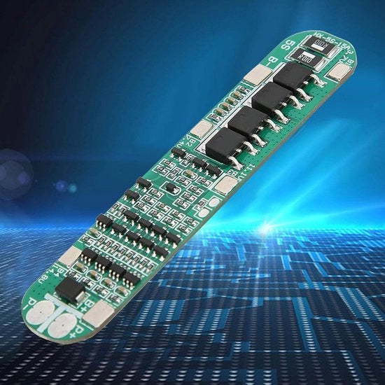 Carta di protezione per batteria Li-ion BMS 5S 18,5V/21V 15A per batterie di litio