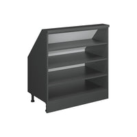 Vicco Mobile sottotetto Antracite 80 x 81.6 cm con 4 scomparti