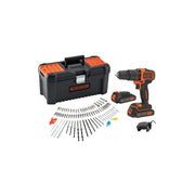 B+D TRAPANO AVVITATORE BCD700C2TA 18V + 105 ACC.