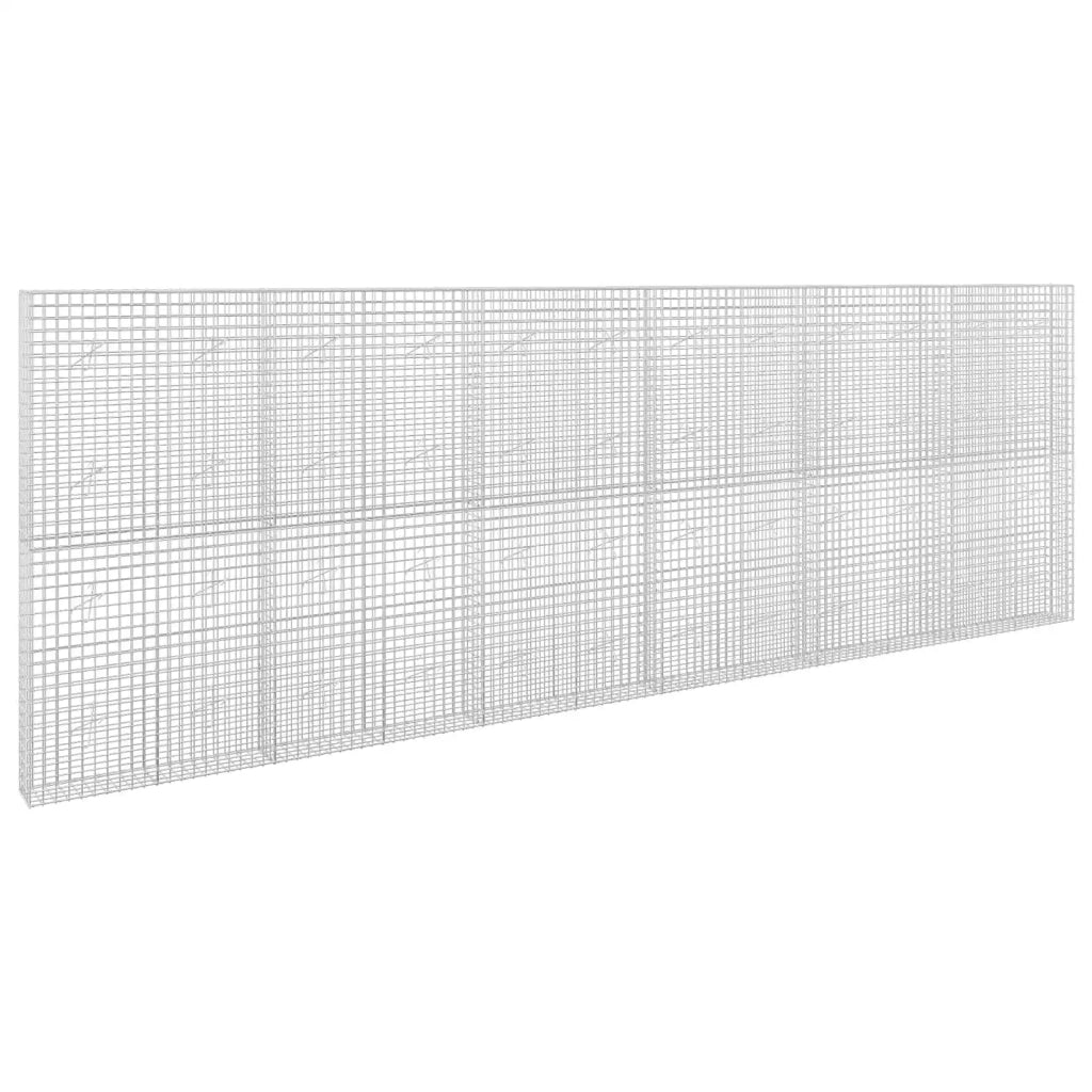 Gabion con Filo da 3,5 mm e Maglia da 5x5 cm 600x20x200 cm 3462198