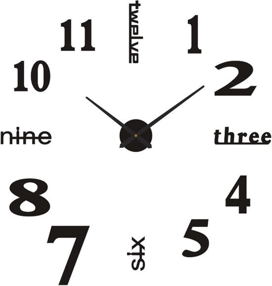Orologio da parete di lusso – soggiorno