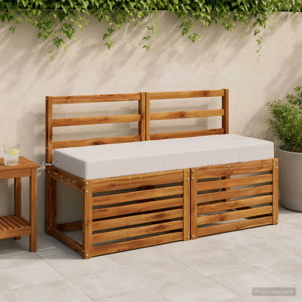 Cuscino per la seduta SOEST 100% Poliestere Bianco 946850