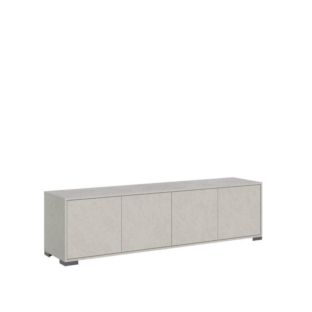 Porta TV 4 ante 172x40x48 cm cashmere - LUMINA