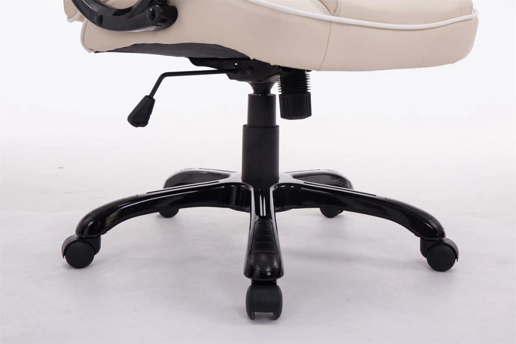 Sedia gaming BIG XXX in similpelle crema
