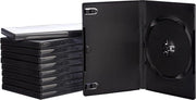 10 coperture per doppio DVD - 14mm - confezione da 10 - contenitori di archiviazione - coperture per CD