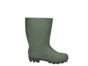 STIVALI  A TRONCHETTO IN PVC VERDE- - nÂ°43 - 1 paio EXCEL