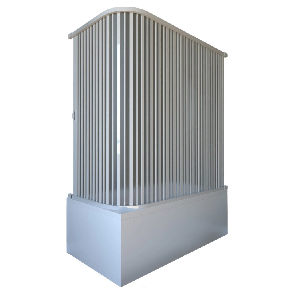Sopra vasca in pvc bianco 1 anta h 150, misura 70x140