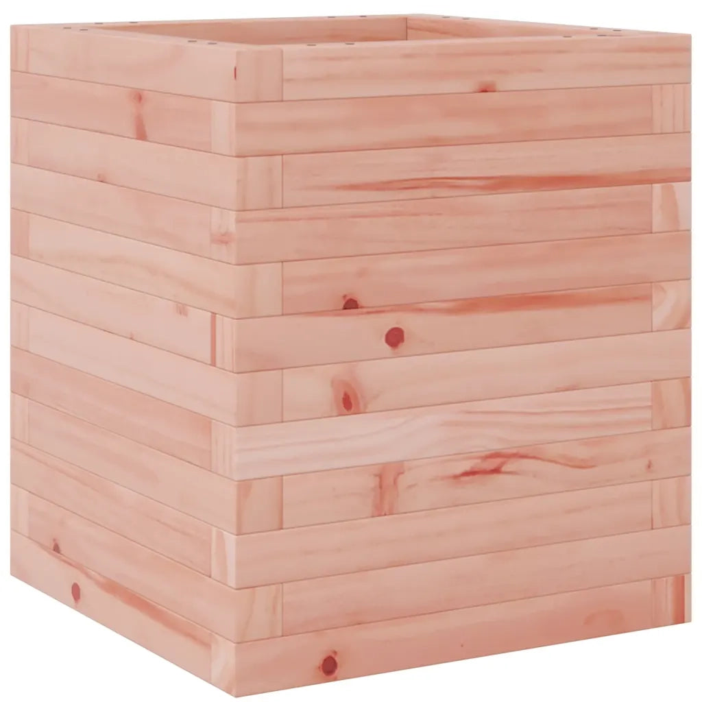 Fioriera da Giardino-Vaso da Esterno 40x40x46 cm in Legno Massello di Douglas
