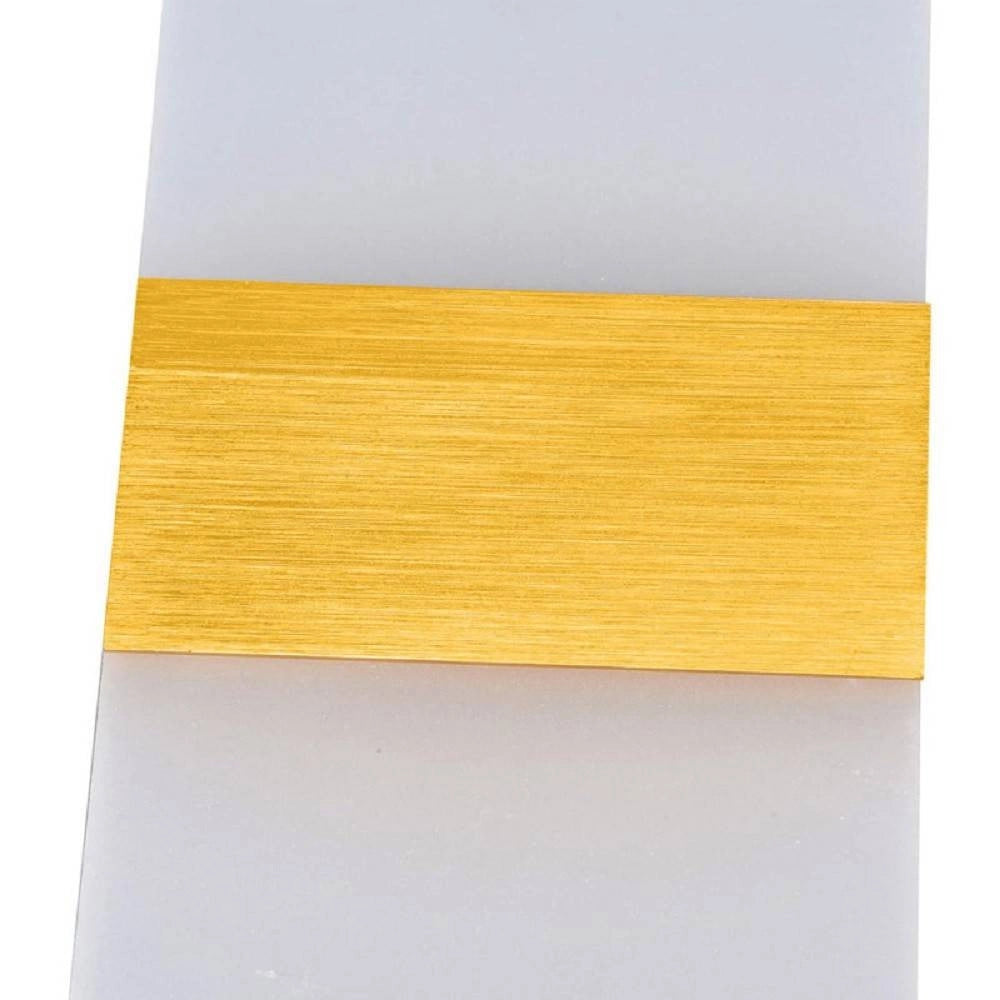 Trade Shop - Applique Led Rettangolare 10w Parete Doppia Emissione 3 Colorazione Luce E37-c3c -