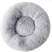 Letto per Gatti Piccolo - Cuscino Donut - Caldo Morbido - Letto per Animali - Adatto per Animali fino a 5 kg - Dimensioni 45 x 20 cm