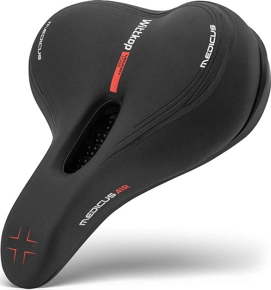 Sella bicicletta, sella bicicletta per uomini e donne, sella bicicletta impermeabile con concetto innovativo 5-zone, ideale per trainer da casa, BMX, MTB & biciclette da città, accessori per bicicletta.