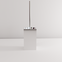 Spazzola Per Wc Mettalico B110 Chrome