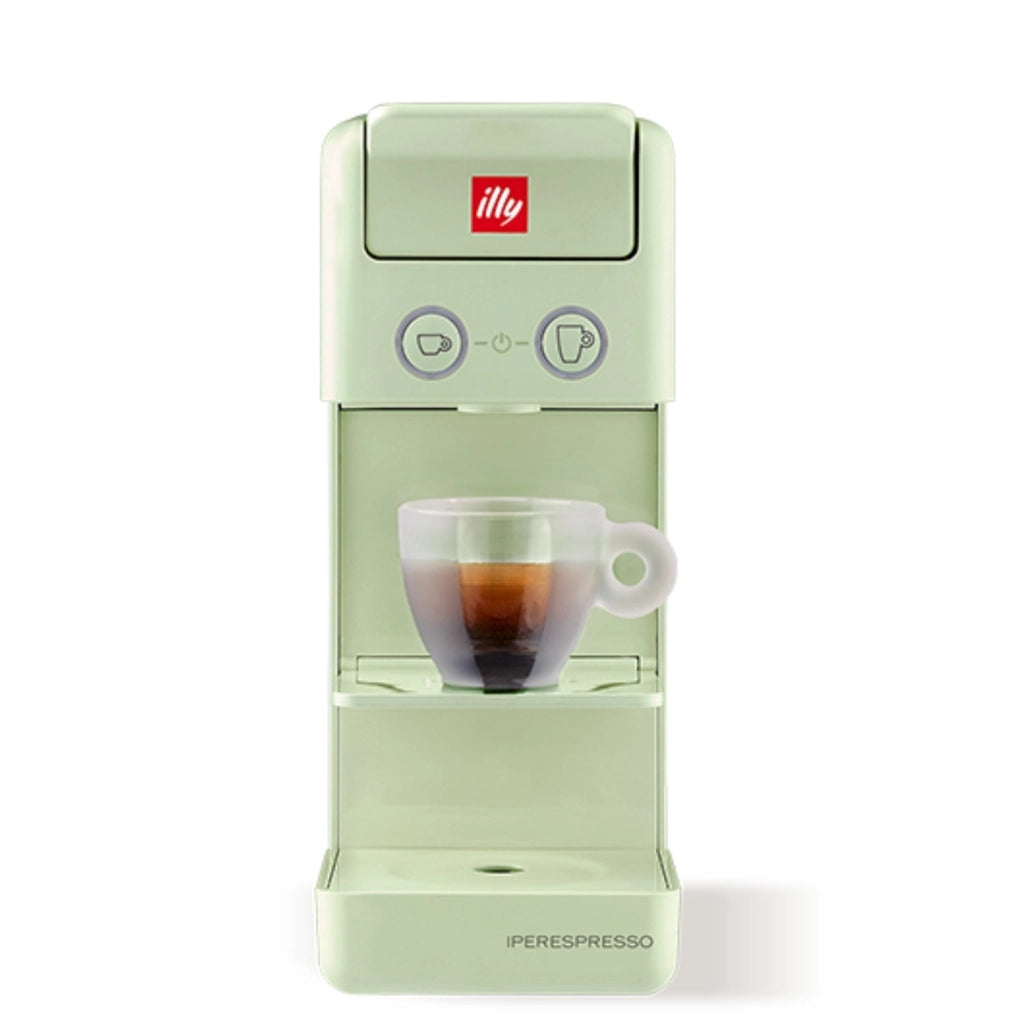 Illy Y3.3 Macchina da Caffe' a Capsule Iperespresso Verde