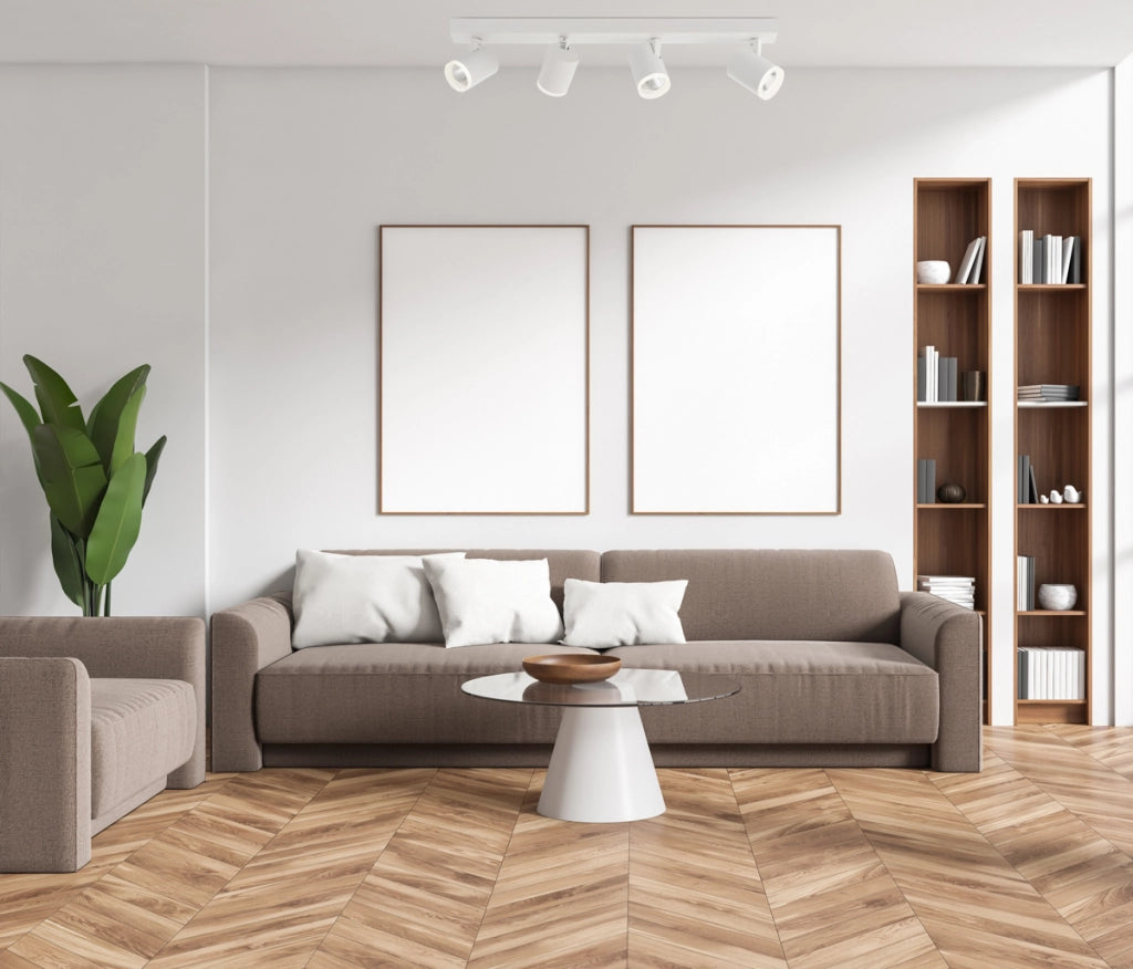 Faretto soffitto 4 bianco orientabile LED 20W Italux