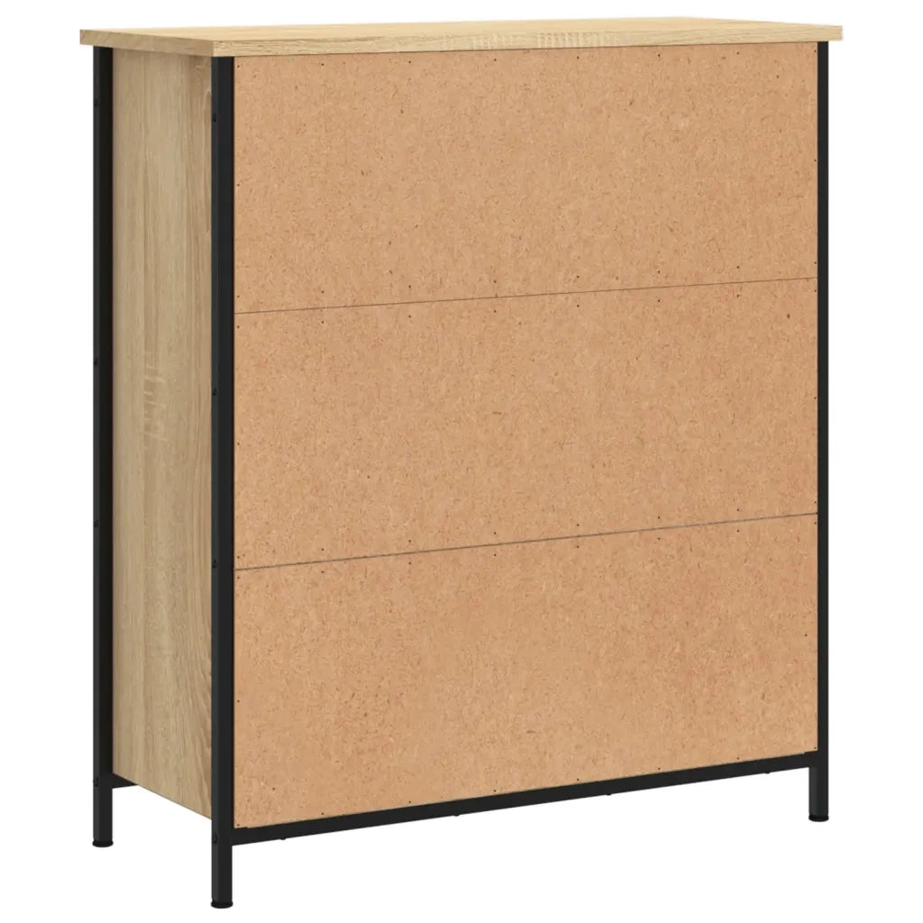 Credenza Rovere Sonoma 70x30x80 cm in Legno Multistrato 835535