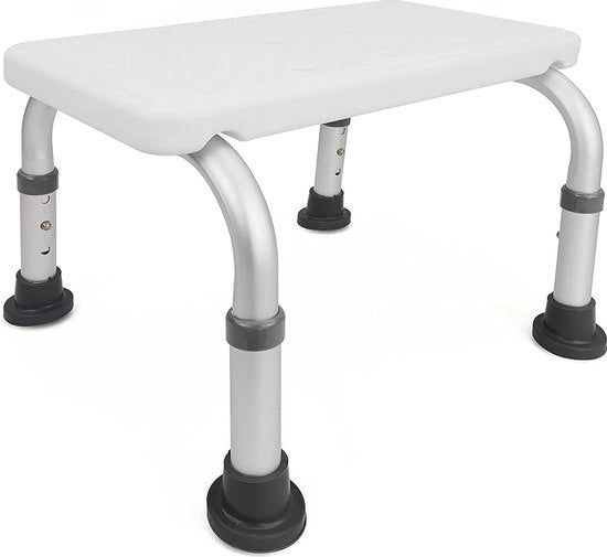 Sedile per doccia per anziani, sgabello per doccia / sgabello antiscivolo per doccia, sedile per doccia anti-slip, sgabello per doccia per la stanza da bagno per anziani con corda di arresto anti-slit.