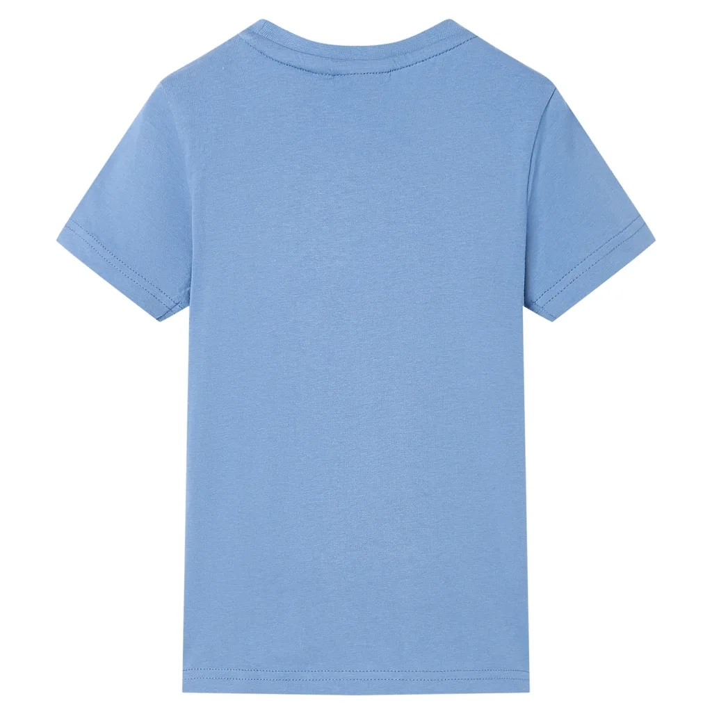 Maglietta da Bambino Blu Medio 128cod mxl 134820