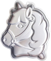 Forma di Torta Cavallo Unicorno - 3D - Forma di Torta - Alluminio - Per Bambini