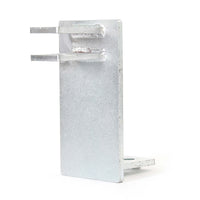 Gancio di traino combinato per perno e testa a sfera per rimorchi e trattori