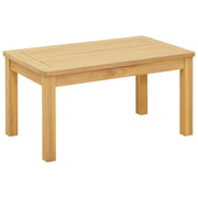Tavolino da salotto Acacia chiaro 70 x 40 x 36 cm